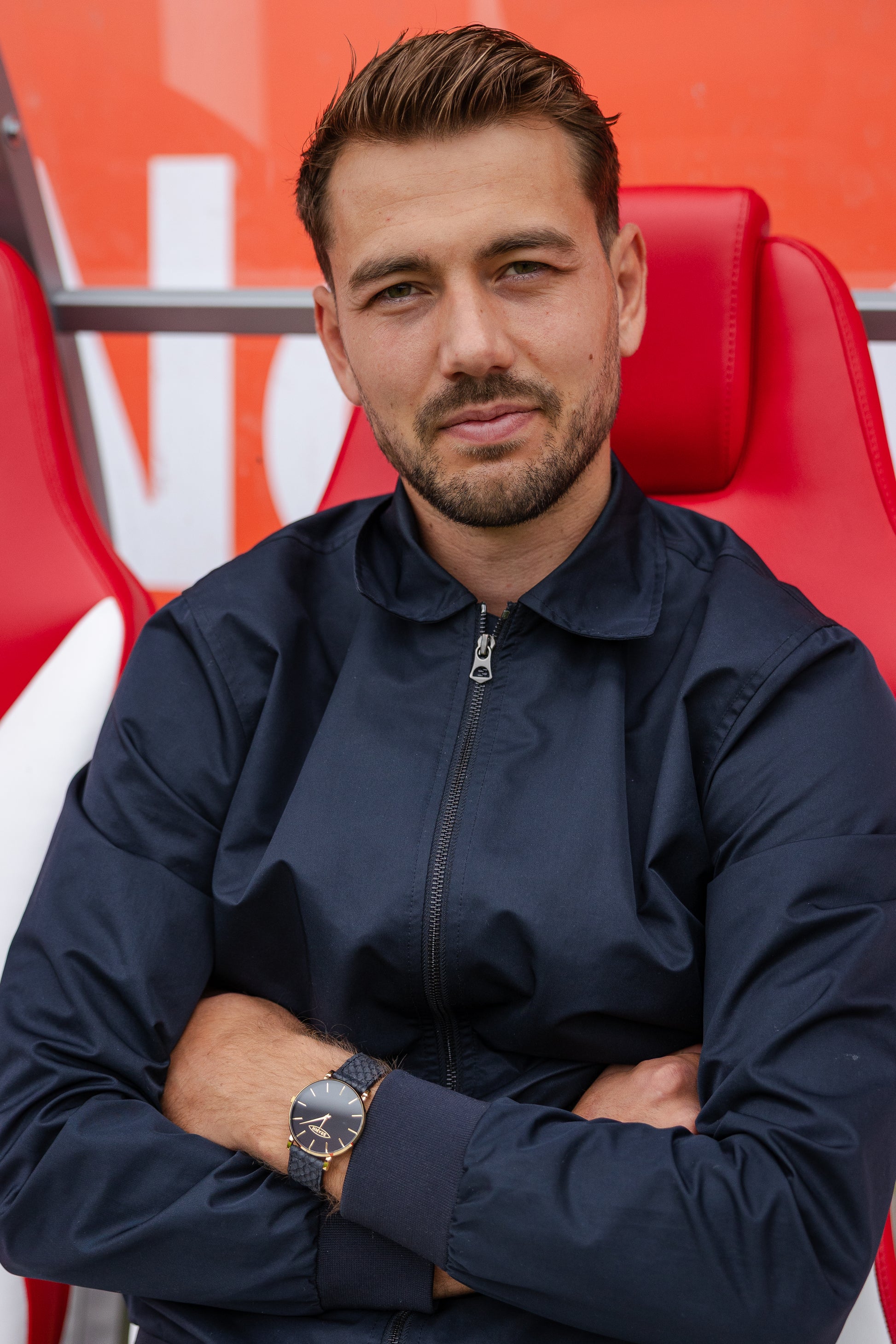 Brann klokken - Unisex 36 MM