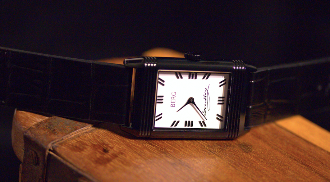 GRIEG PIANO KLOKKEN 45,6 MM SVART