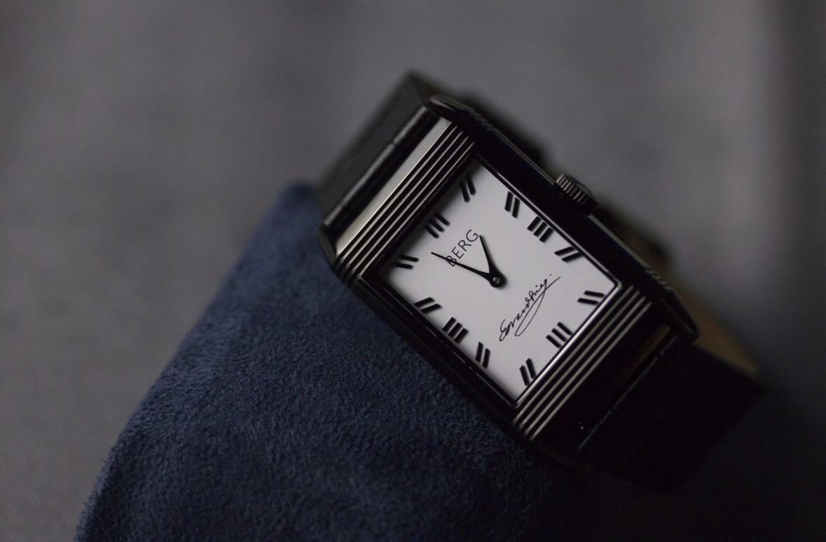 GRIEG PIANO KLOKKEN 45,6 MM SVART