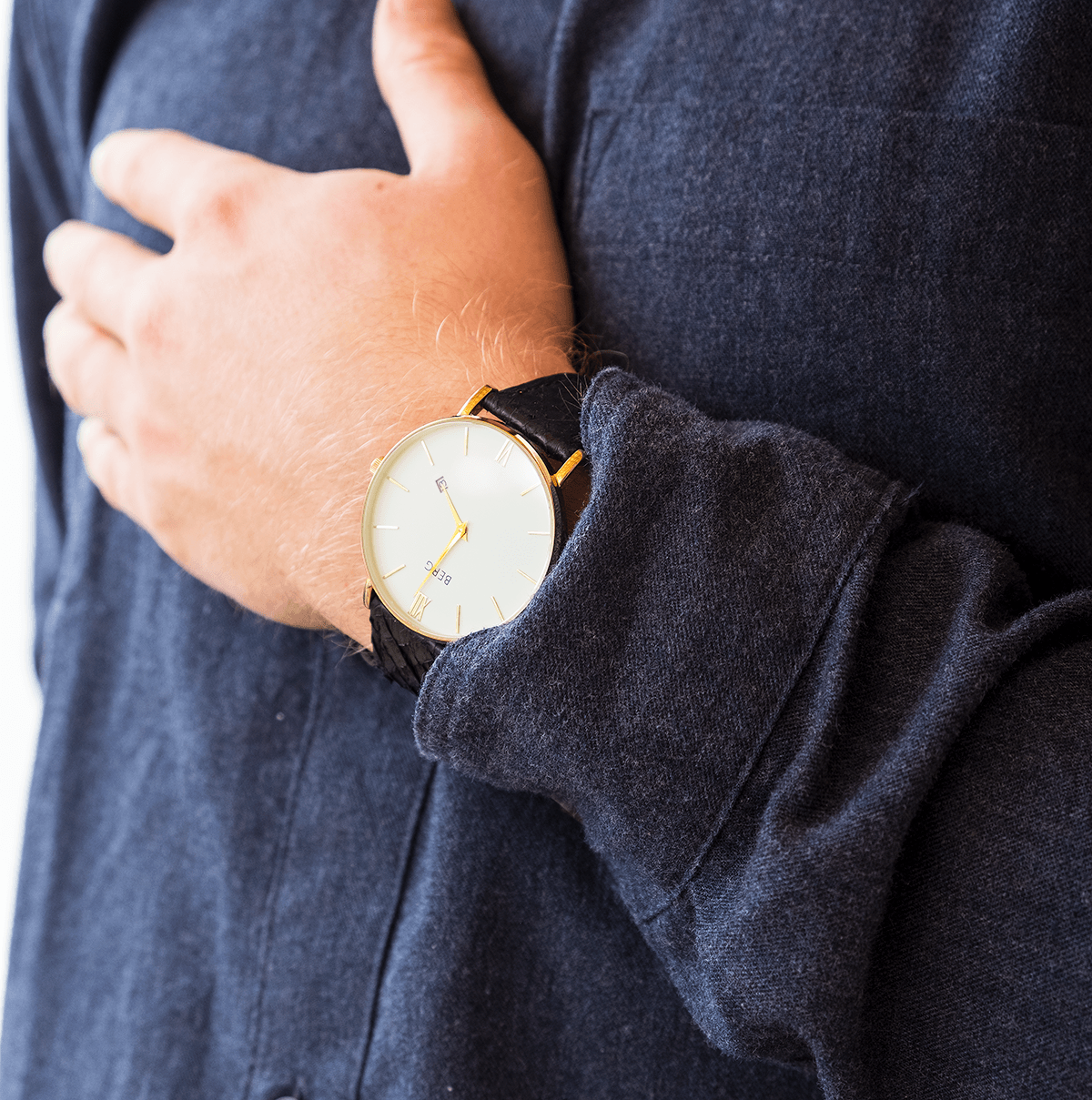 Ulriken Hvit Gull 40 mm - Berg Watches