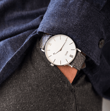 Ulriken Hvit Sølv 40 mm - Berg Watches