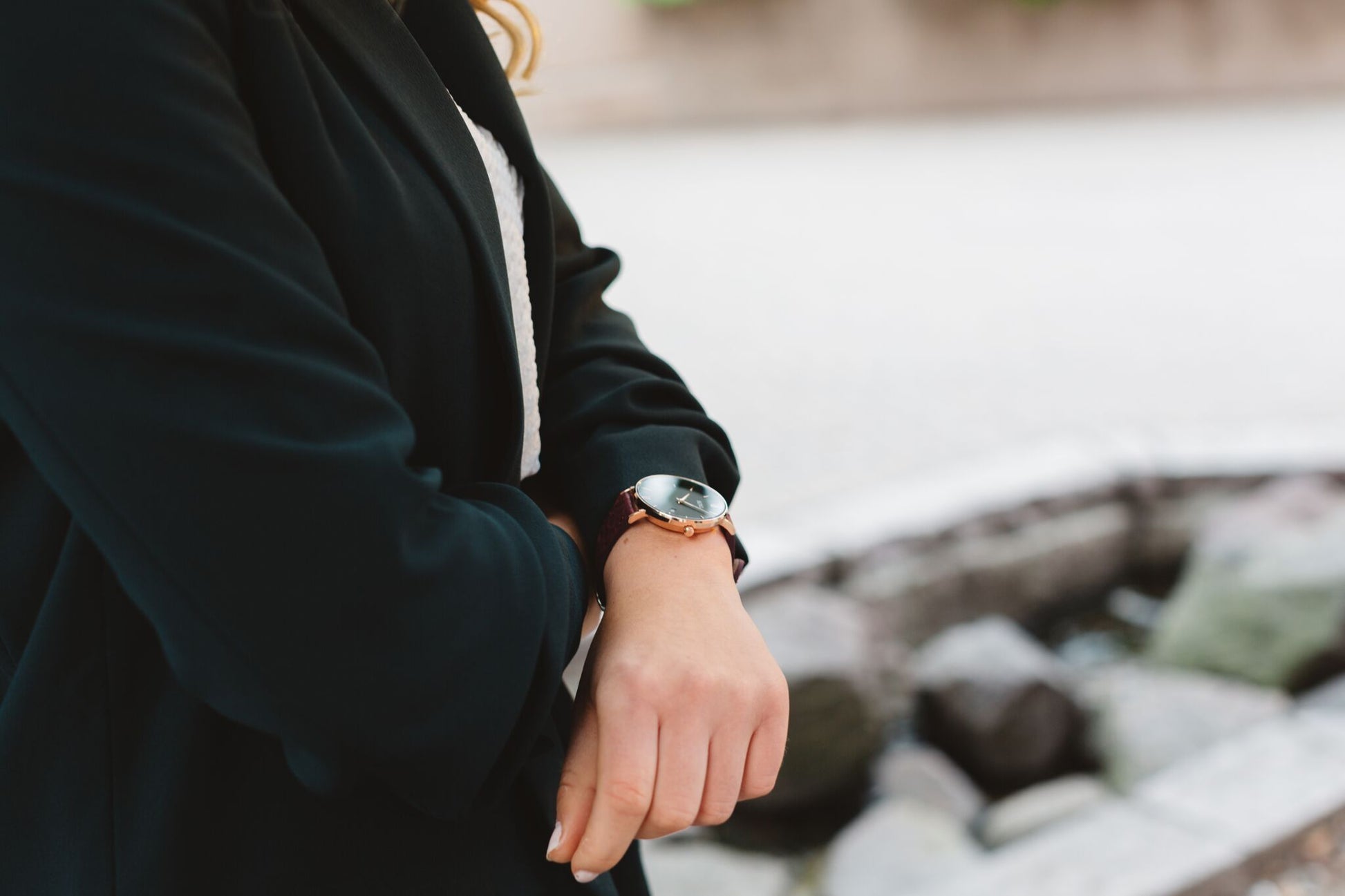 Ulriken Svart Gull 36 mm - Berg Watches