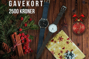 Gavekort 2500 kr - Berg Watches