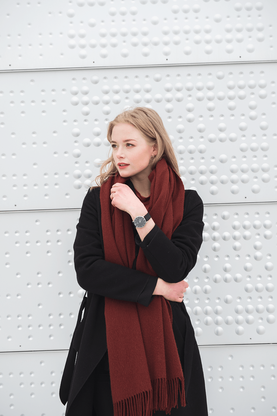 Ulriken Svart Sølv 36 mm - Berg Watches