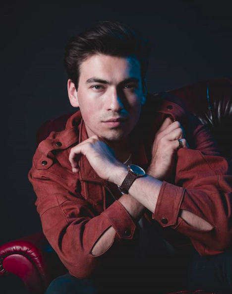 Ulriken Blå Rosé Gull 40 mm - Berg Watches