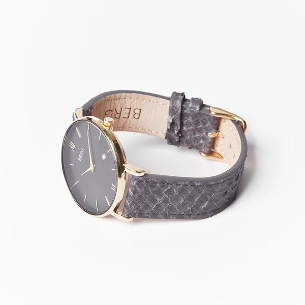 Ulriken Svart Gull 36 mm - Berg Watches