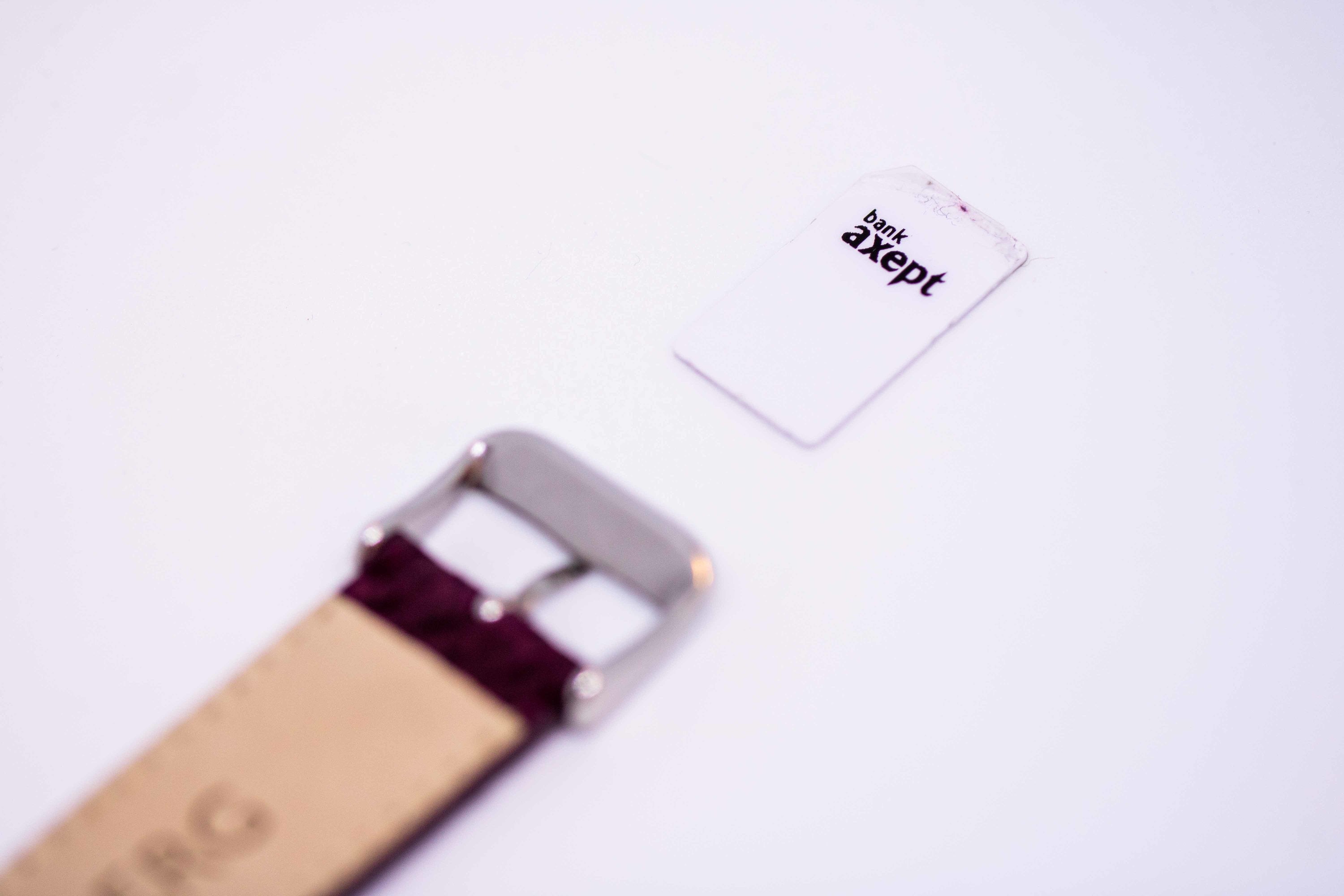 Vinrød Lakseskinn Reim Rosé Gull 20 MM - Berg Watches